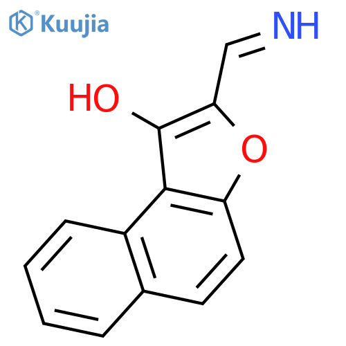 Naphtho[2,1-b]furan-1-ol, 2-(iminomethyl)- structure