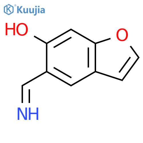 6-Benzofuranol,5-(iminomethyl)- structure