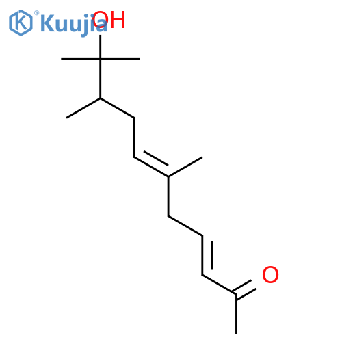 3,6-Undecadien-2-one, 10-hydroxy-6,9,10-trimethyl- structure