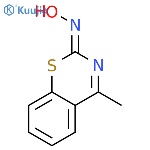 2H-1,3-Benzothiazin-2-one, 4-methyl-, oxime, (Z)- structure