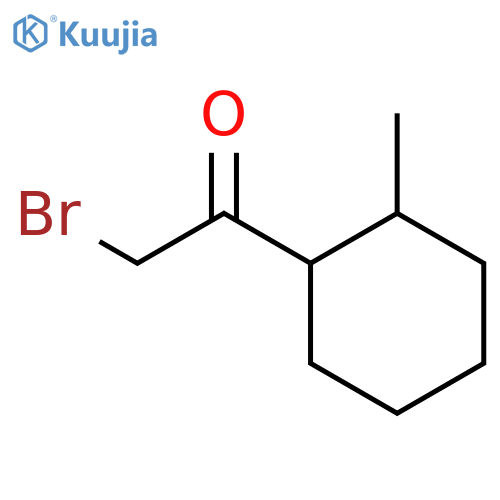 Ethanone,2-bromo-1-(2-methylcyclohexyl)- structure