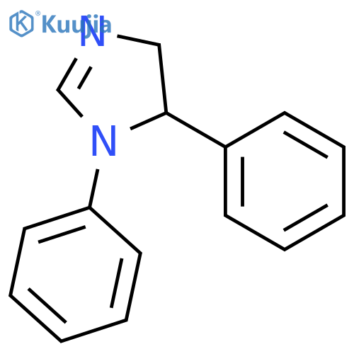 1H-IMIDAZOLE, 4,5-DIHYDRO-1,5-DIPHENYL- structure