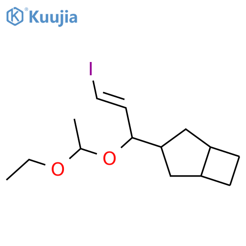 BICYCLO[3.2.0]HEPTANE, 3-[1-(1-ETHOXYETHOXY)-3-IODO-2-PROPENYL]- structure