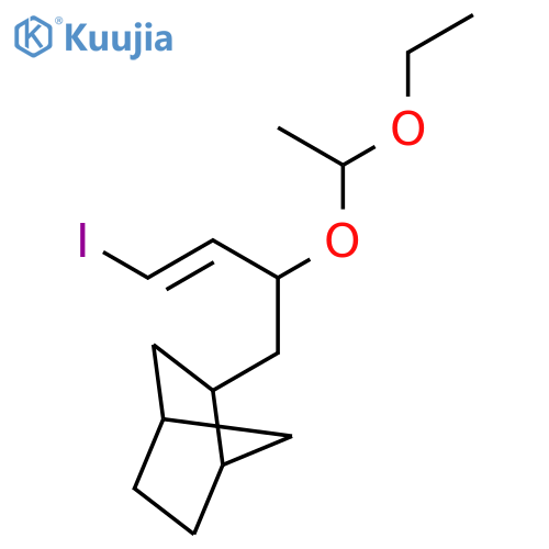 BICYCLO[2.2.1]HEPTANE, 2-[2-(1-ETHOXYETHOXY)-4-IODO-3-BUTENYL]- structure