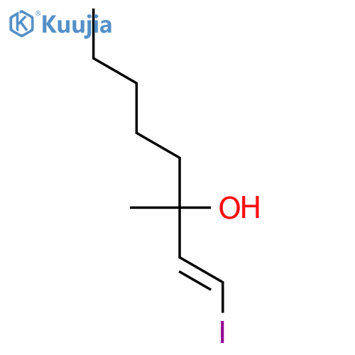 1-OCTEN-3-OL, 1-IODO-3-METHYL- structure