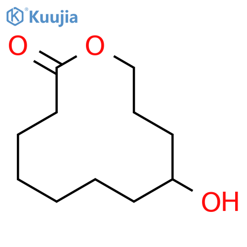 OXACYCLODODECAN-2-ONE, 9-HYDROXY- structure