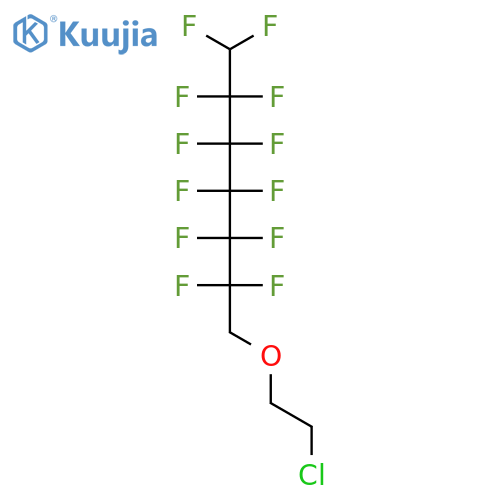 HEPTANE, 7-(2-CHLOROETHOXY)-1,1,2,2,3,3,4,4,5,5,6,6-DODECAFLUORO- structure