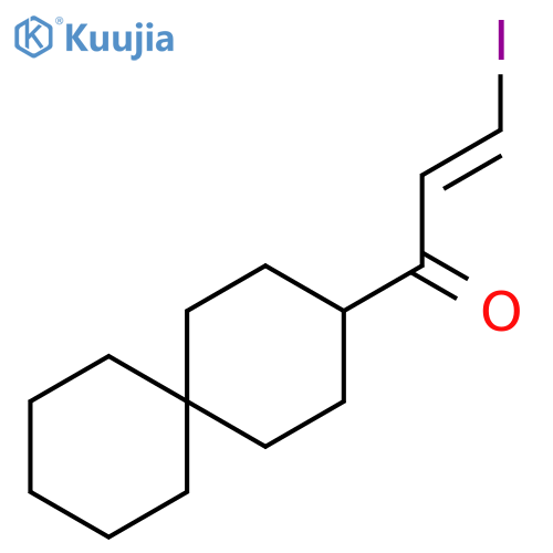 2-PROPEN-1-ONE, 3-IODO-1-SPIRO[5.5]UNDEC-3-YL-, (E)- structure