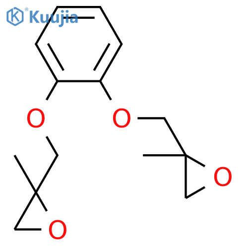 Oxirane,2,2'-[1,2-phenylenebis(oxymethylene)]bis[2-methyl- (9CI) structure