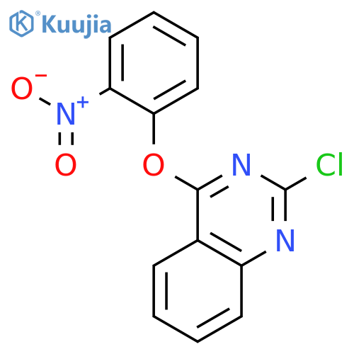 Quinazoline, 2-chloro-4-(2-nitrophenoxy)- structure