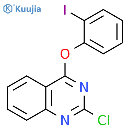 QUINAZOLINE, 2-CHLORO-4-(2-IODOPHENOXY)- structure