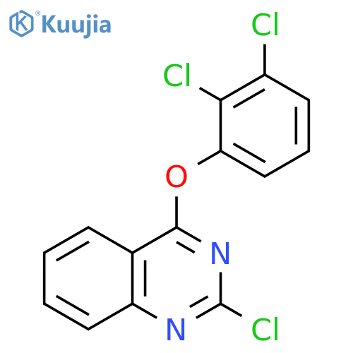 Quinazoline, 2-chloro-4-(2,3-dichlorophenoxy)- structure