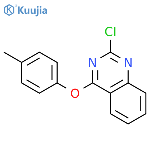 QUINAZOLINE, 2-CHLORO-4-(4-METHYLPHENOXY)- structure
