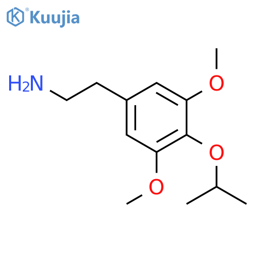 2-3,5-dimethoxy-4-(propan-2-yloxy)phenylethan-1-amine structure