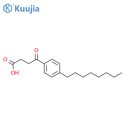 4-(4-Octylphenyl)-4-oxobutanoic Acid structure