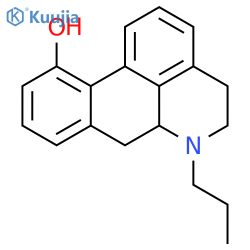4H-Dibenzo[de,g]quinolin-11-ol,5,6,6a,7-tetrahydro-6-propyl- structure