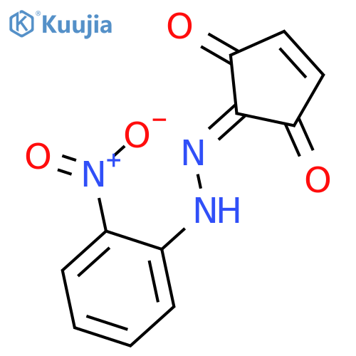 4-CYCLOPENTENE-1,2,3-TRIONE, 2-[(2-NITROPHENYL)HYDRAZONE] structure