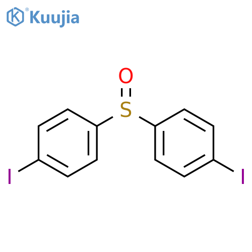 Benzene, 1,1'-sulfinylbis[4-iodo- structure