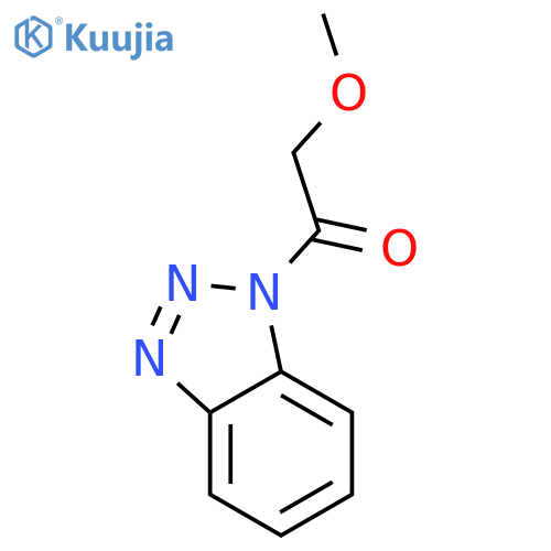 1H-Benzotriazole, 1-(methoxyacetyl)- structure