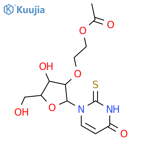 Uridine, 2'-O-[2-(acetyloxy)ethyl]-2-thio- structure