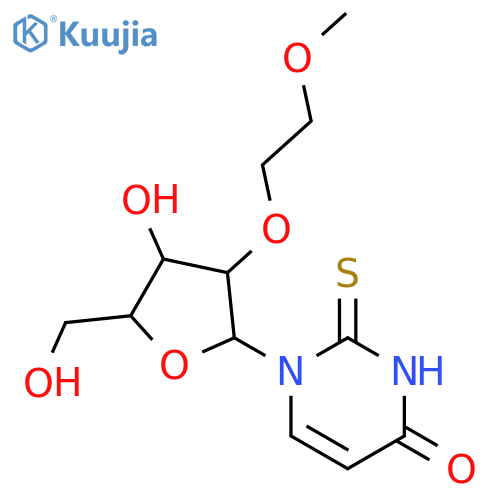 Uridine, 2'-O-(2-methoxyethyl)-2-thio- structure
