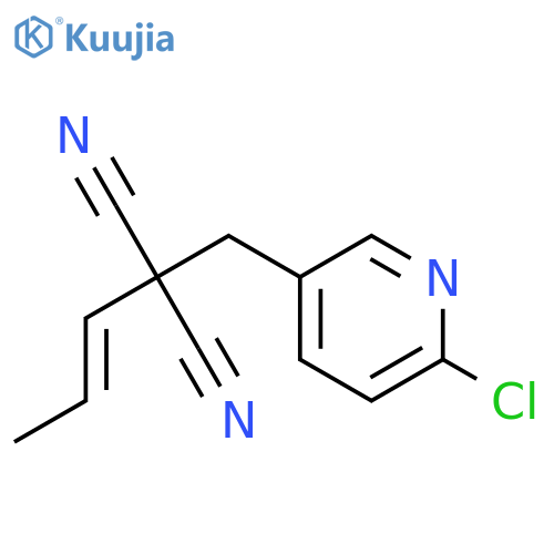 Propanedinitrile, [(6-chloro-3-pyridinyl)methyl]-2-propenyl- structure