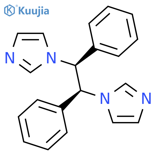 1H-IMIDAZOLE, 1,1'-[(1S,2S)-1,2-DIPHENYL-1,2-ETHANEDIYL]BIS- structure