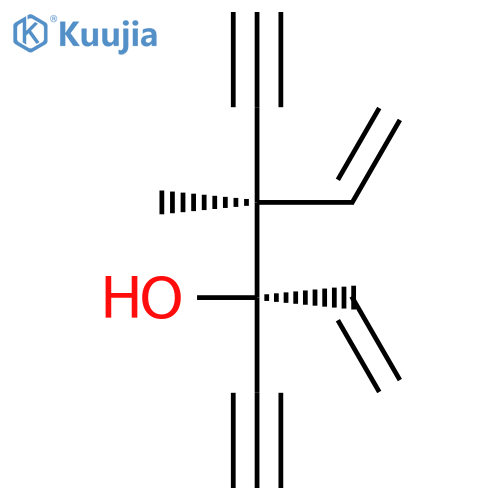 1,5-Hexadien-3-ol, 3,4-diethynyl-4-methyl-, (R*,R*)- structure