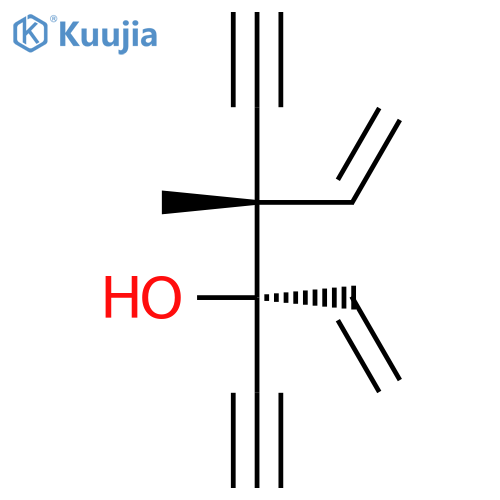 1,5-Hexadien-3-ol, 3,4-diethynyl-4-methyl-, (R*,S*)- structure