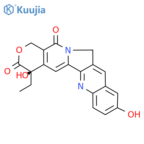 (4R)-4-Ethyl-4,9-dihydroxy-1H-pyrano[3',4':6,7]indolizino[1,2-b]quinoline-3,14(4H,12H)-dione structure