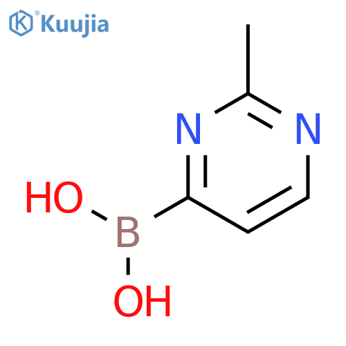 2-methyl-4-pyrimidinylboronic acid structure