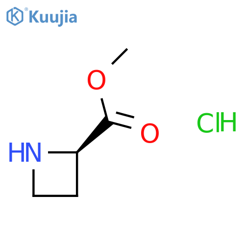 methyl (2R)-azetidine-2-carboxylate hydrochloride structure