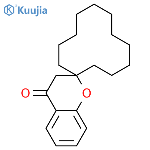 SPIRO[2H-1-BENZOPYRAN-2,1'-CYCLODODECAN]-4(3H)-ONE structure