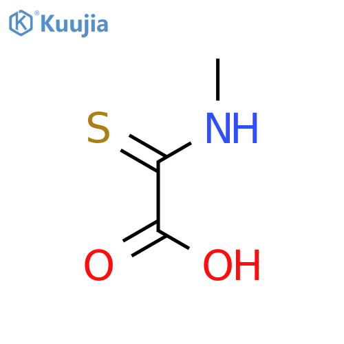 Acetic acid, (methylamino)thioxo- structure