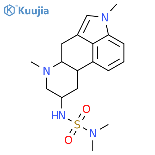 Sulfamide, N'-[(8a)-1,6-dimethylergolin-8-yl]-N,N-dimethyl- structure
