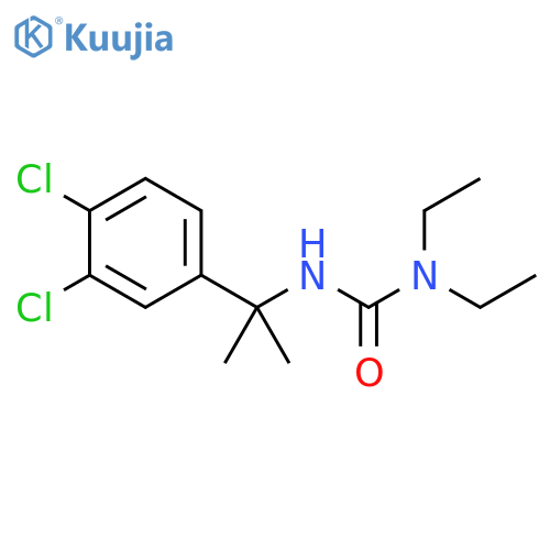 Urea, N'-[1-(3,4-dichlorophenyl)-1-methylethyl]-N,N-diethyl- structure