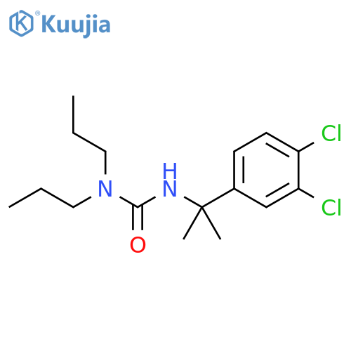 Urea, N'-[1-(3,4-dichlorophenyl)-1-methylethyl]-N,N-dipropyl- structure