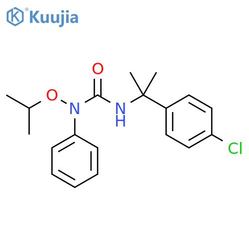 Urea,N'-[1-(4-chlorophenyl)-1-methylethyl]-N-(1-methylethoxy)-N-phenyl- structure