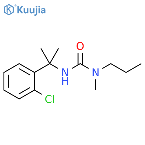 Urea, N'-[1-(2-chlorophenyl)-1-methylethyl]-N-methyl-N-propyl- structure