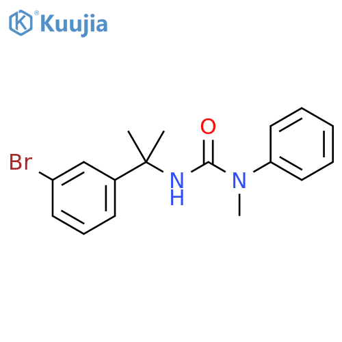 Urea, N'-[1-(3-bromophenyl)-1-methylethyl]-N-methyl-N-phenyl- structure