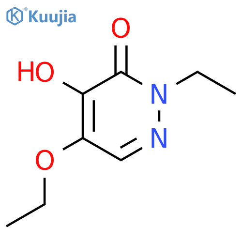 3(2H)-Pyridazinone, 5-ethoxy-2-ethyl-4-hydroxy- structure