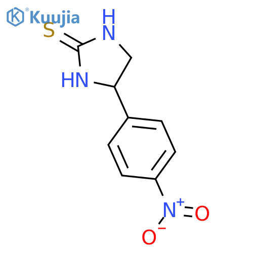 2-Imidazolidinethione, 4-(4-nitrophenyl)- structure