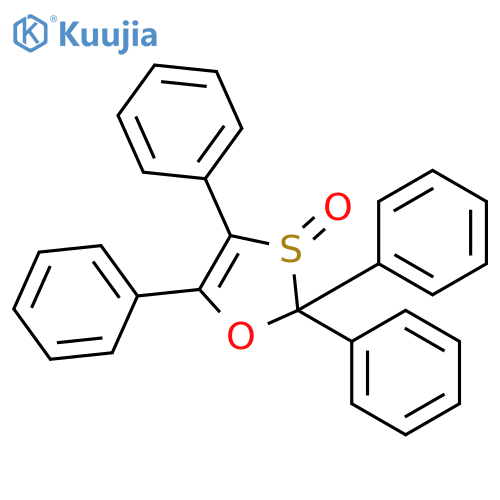 1,3-OXATHIOLE, 2,2,4,5-TETRAPHENYL-, 3-OXIDE structure