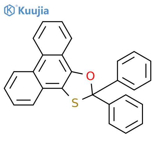Phenanthro[9,10-d]-1,3-oxathiole, 2,2-diphenyl- structure