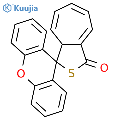 Spiro[1H-cyclohepta[c]thiophene-1,9'-[9H]xanthen]-3(8aH)-one structure