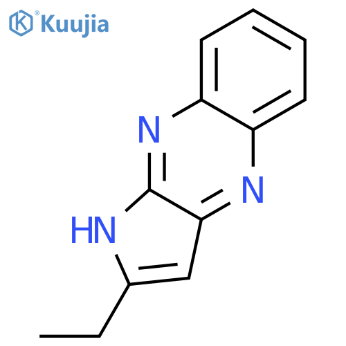 1H-Pyrrolo[2,3-b]quinoxaline, 2-ethyl- structure