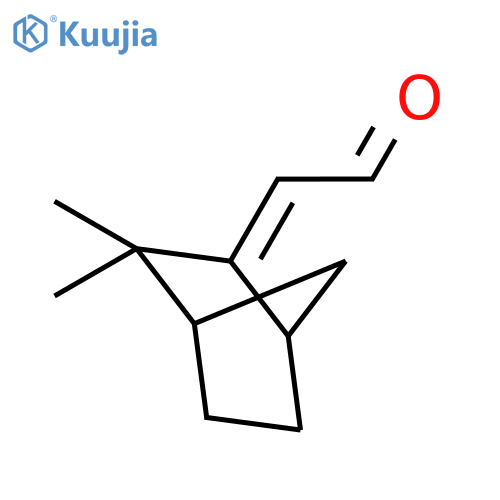 ACETALDEHYDE, (3,3-DIMETHYLBICYCLO[2.2.1]HEPT-2-YLIDENE)-, (2E)- structure