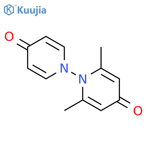 [1,1'(4H,4'H)-BIPYRIDINE]-4,4'-DIONE, 2,6-DIMETHYL- structure