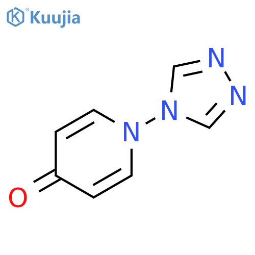 4(1H)-Pyridinone, 1-(4H-1,2,4-triazol-4-yl)- structure