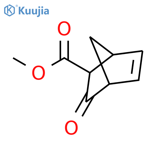 methyl 3-oxobicyclo2.2.1hept-5-ene-2-carboxylate, Mixture of diastereomers structure